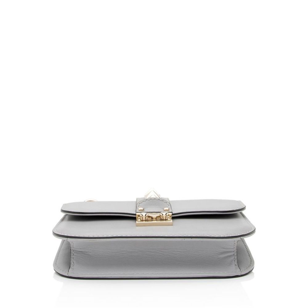 Valentino Calfskin Glam Lock Small Shoulder Bag - Picture 4 of 14